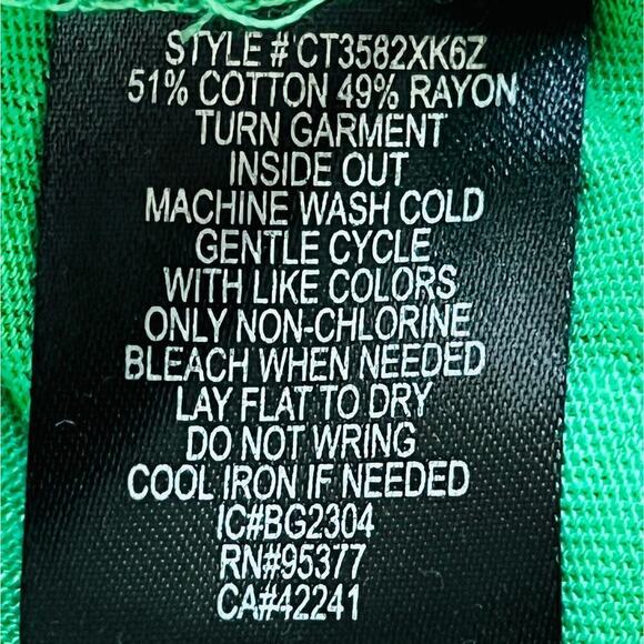 Sanctuary Asymemetrical Better Half Tank Top Sleeveless Green Plus Size 3X NWT - Picture 7 of 7